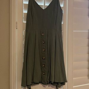 Olive green sundress